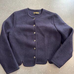 Vintage Geiger Cardigan Sweater (100% Pure Wool)